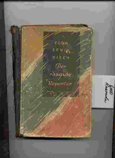 Image for EGON ERWIN KISCH DER RASENDA REPORTER