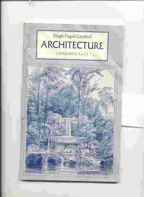 Image for ARCHITECTURE CATALOGUE NO. 13
