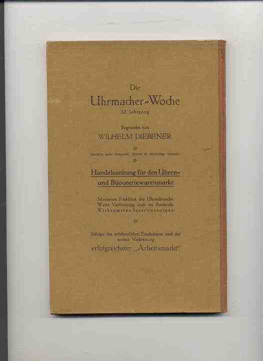 Image for DAS FACHRECHNEN DES UHRMACHERS