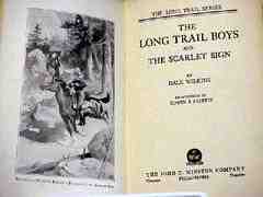Image for LONG TRAIL BOYS AND THE SCARLET SIGN
