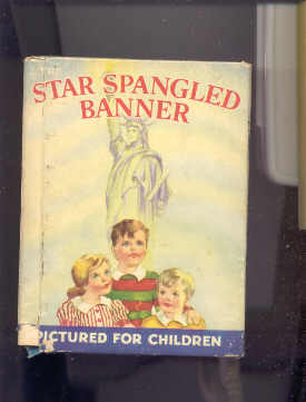 Image for THE STAR SPANGLED BANNER PICTURED FOR CHILDREN