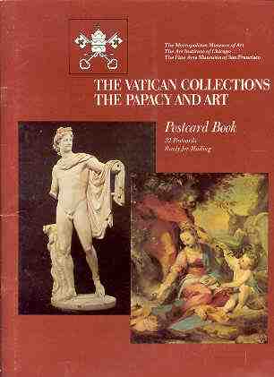 Image for THE VATICAN COLLECTIONS THE PAPACY AND ART POSTCARD BOOK 32 Postcards Ready for Mailing