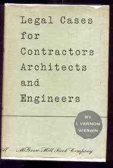 Image for Legal cases for contractors, architects, and engineers