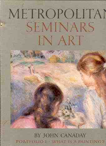 Image for METROPOLITAN SEMINARS IN ART PORTFOLIO 1 WHAT IS A PAINTING?