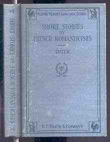 Image for SHORT STORIES BY FRENCH ROMANTICISTS
