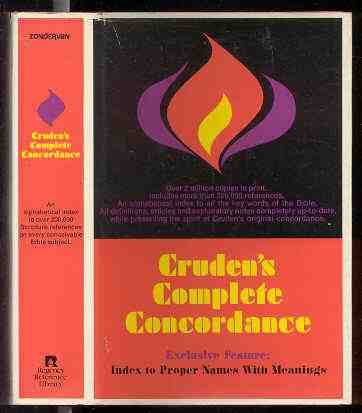 Image for CRUDEN'S COMPLETE CONCORDANCE TO THE OLD AND NEW TESTAMENTS
