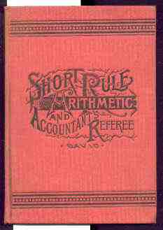 Image for THE SHORT RULE ARITHMETIC AND ACCOUNTANT'S REFEREE