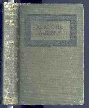 Image for ACADEMIC ALGEBRA