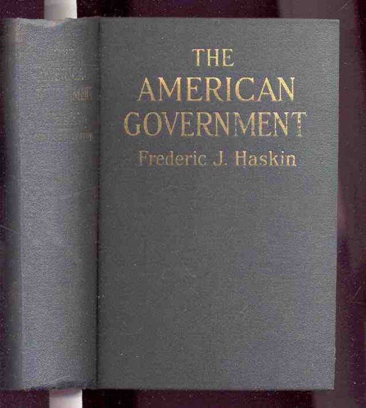 Image for THE AMERICAN GOVERNMENT: REVISED, ENLARGED, ILLUSTRATED