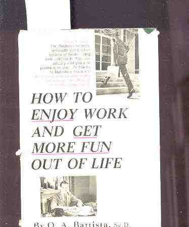 Image for HOW TO ENJOY WORK AND GET MORE FUN OUT OF LIFE