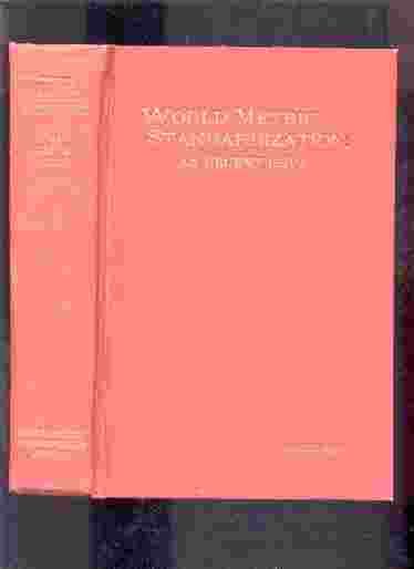 Image for WORLD METRIC STANDARDIZATION-AN URGENT ISSUE